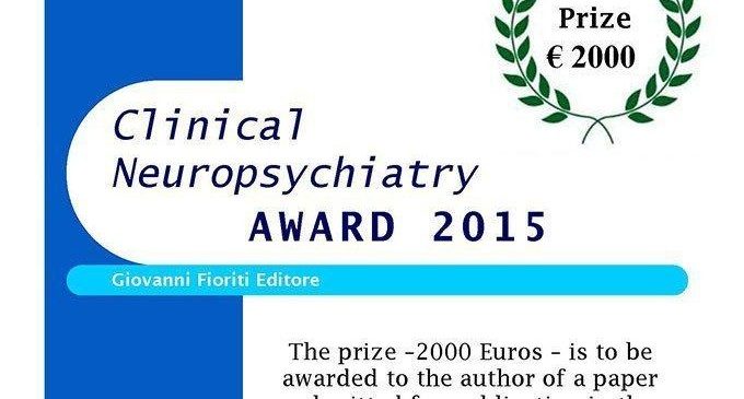 Bando ricerca: Clinical Neuropsychiatry Award 2015