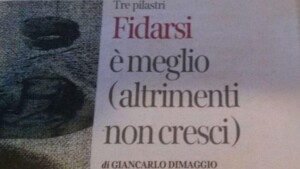 Giancarlo Dimaggio - Infanzia (Corriere della Sera) 25 gennaio 2015