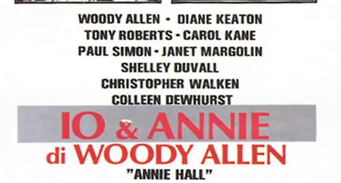 Woody Allen, Io e Annie e il percorso psicoanalitico