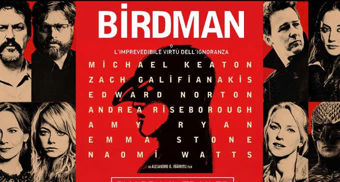 birdman di Iñárritu (2014) recensione Cinema & Psicologia