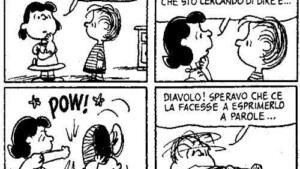 Lucy esprime la sua rabbia - Peanuts 02