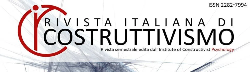 Rivista Italiana di Costruttivismo - HEADER