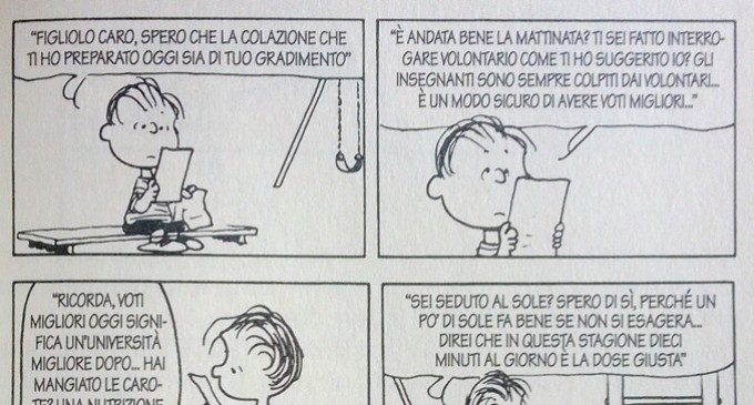 Linus, il controllo genitoriale e il senso di colpa – Peanuts Nr. 04