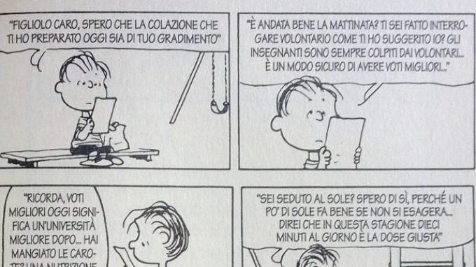 Linus, il controllo genitoriale e il senso di colpa – Peanuts Nr. 04
