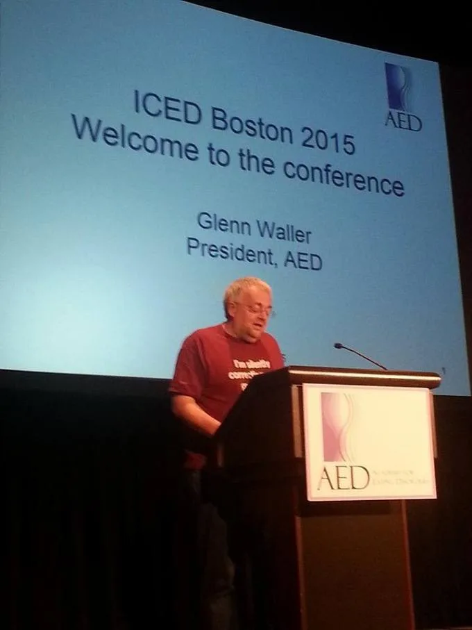 Report dal Congresso ICED 2015 International Conference on Eating Disorders - Boston, 23-25 Aprile 2015_GLENN WALLER
