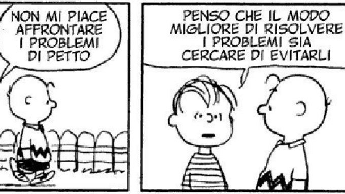 Linus e la strategia di evitamento – Peanuts Nr. 07