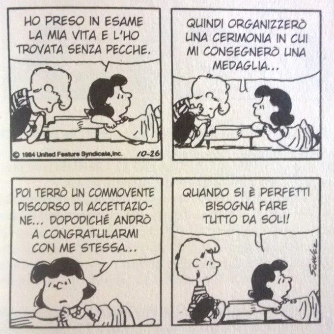 Personalità narcisistica Lucy Peanuts Nr. 08
