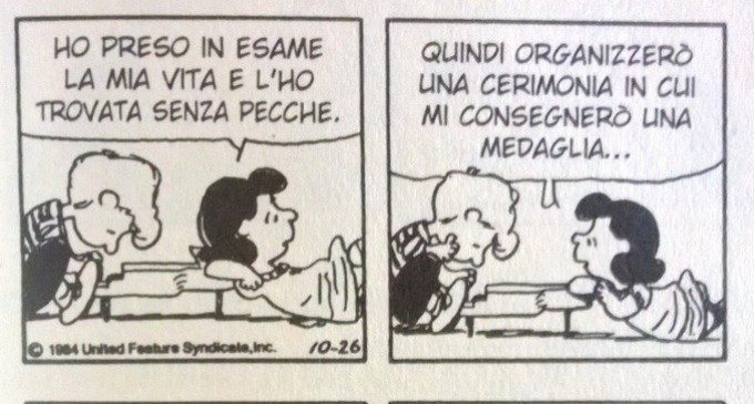 Lucy e i tratti narcisistici di personalità – Peanuts Nr. 08