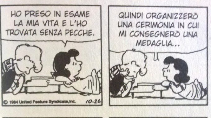 Lucy e i tratti narcisistici di personalità – Peanuts Nr. 08