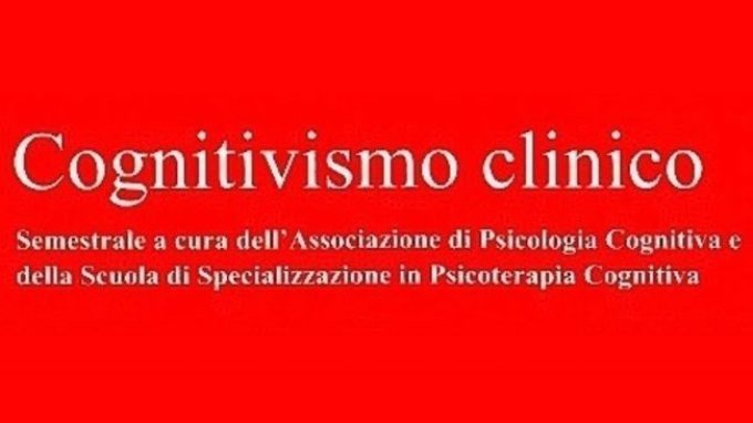 Cognitismo Clinico: uscito il nuovo numero. Editoriale e indice dei contenuti