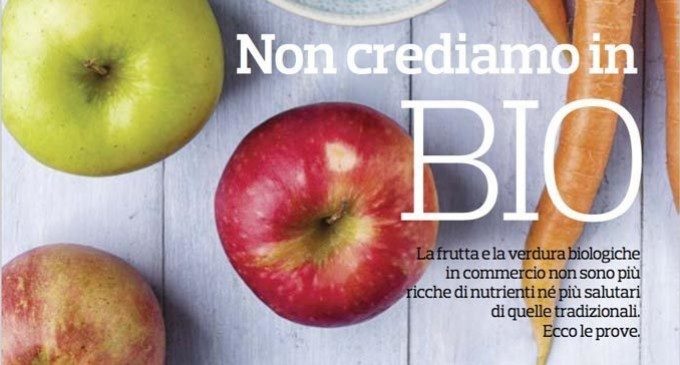 Non crediamo in bio: il cibo come fede – L’editoriale di Altroconsumo