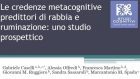 La metacognizione come predittore di ruminazione rabbiosa e esperienza di rabbia: uno studio prospettico – Forum di Assisi 2015