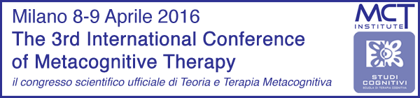 Congresso di Terapia Metacognitiva Milano 2016