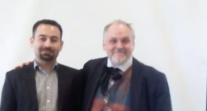 Giovanni Maria Ruggiero e Rawezh Ibrahim, lecturer at Raparin University