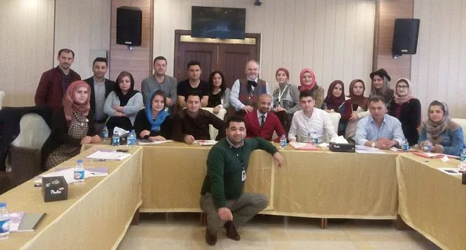 Supervisione di Psicoterapeuti curdi presso la Jiyan Foundation a Sulaymaniyah nel Kurdistan iracheno (2016) 