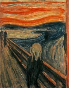 Edvard Munch Urlo - Angoscia esistenziale nell'arte
