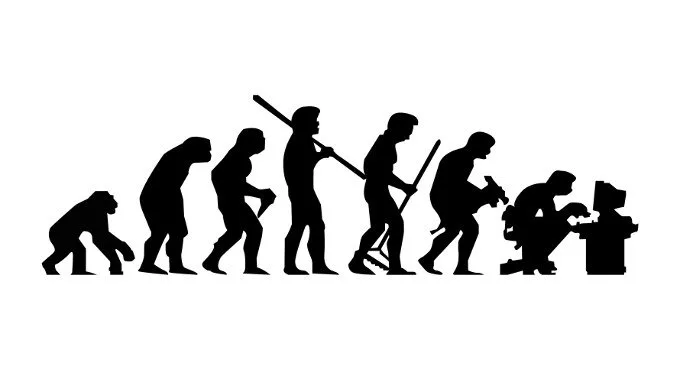 L'evoluzione del maschio dalla preistoria alla società moderna