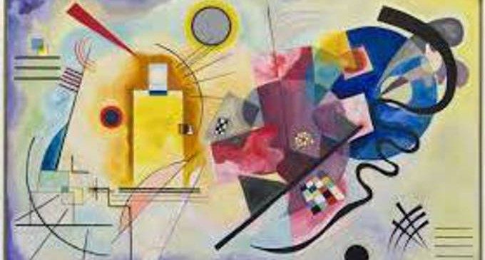 Giallo, rosso, blu: lettura psicologica di un’opera di Kandinskij