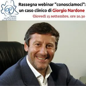 Nardone - I nuovi webinars dell'Ordine Psicologi Lombardia in arrivo - Da Settembre a Dicembre 2016