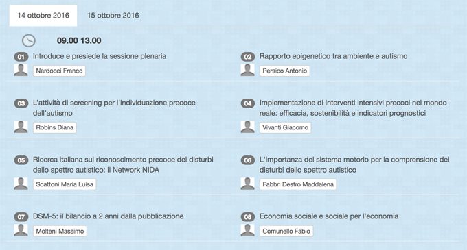 Autismi 2016 Erickson - Plenaria 14 Ottobre