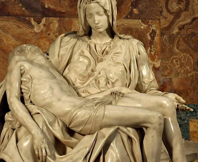 Il Sogno compassionevole di Jan Fabre - pieta michelangelo