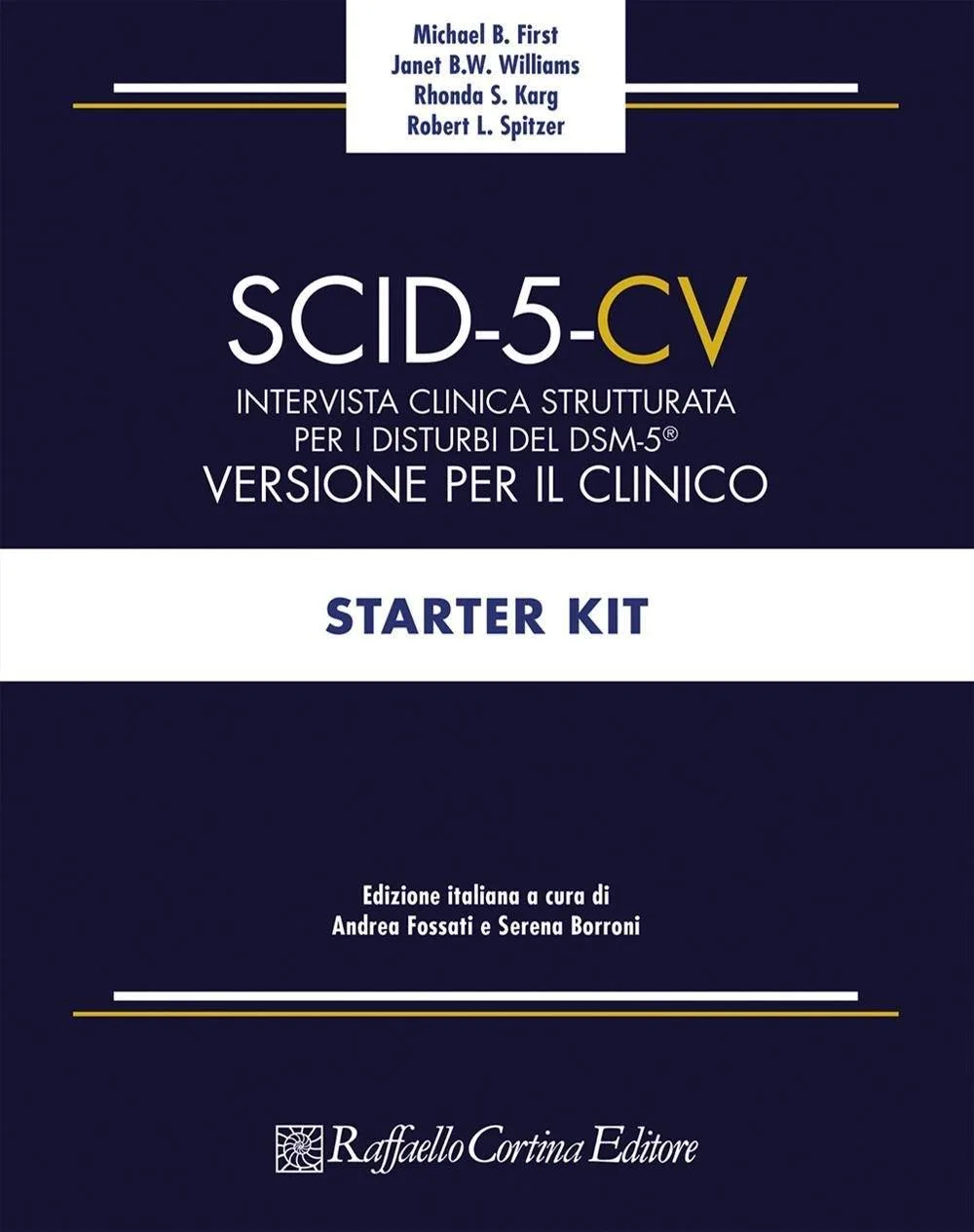 SCID-5 -CV - Edizione Italiana copertina