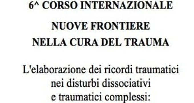 6&deg; Corso Nuove frontiere nella cura del trauma - Intervista a Dolores Mosquera
