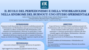 Il ruolo del perfezionismo e del workaholism nella sindrome del burnout - Riccione