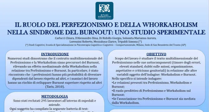 Il ruolo del perfezionismo e del workaholism nella sindrome del burnout - Riccione