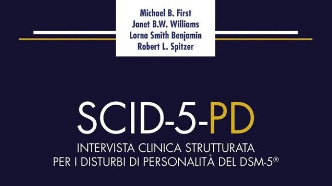 La scid- 5-PD nella diagnosi dei disturbi di personalità