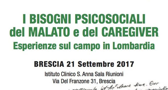 II Giornata Nazionale della Psiconcologia - 21 settembre 2017, Brescia
