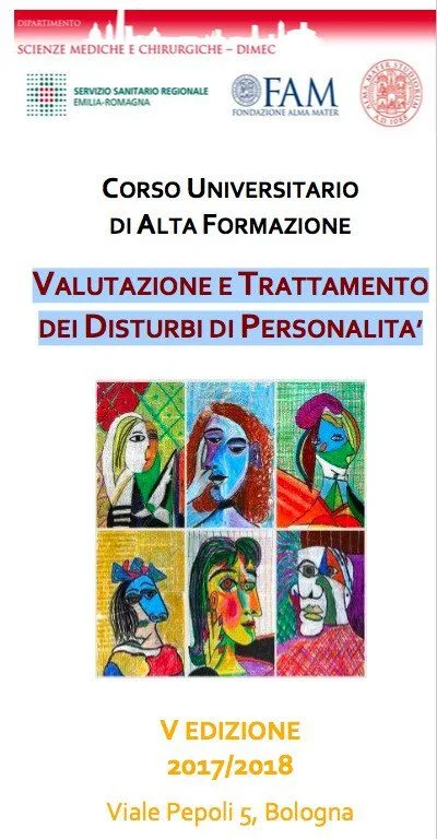 Valutazione e Trattamento dei Disturbi di Personalita 2018 - Corso universitario di Alta Formazione