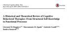 Breve storia teorica della terapia cognitivo comportamentale tra funzionalismo e strutturalismo