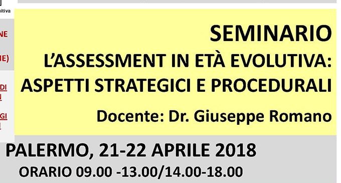 Assessment in età evolutiva - Report del convegno di Palermo