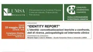 Identity Report- l'identità tra teoria, ricerca e psicopatologia - Report