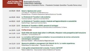La Sindrome di Tourette a casa, a scuola, a Roma - Report del Convegno - FEAT