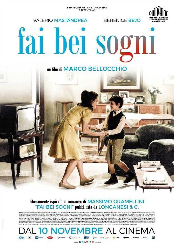 Fai bei sogni (2016) di M. Bellocchio: il dolore del lutto nei bambini