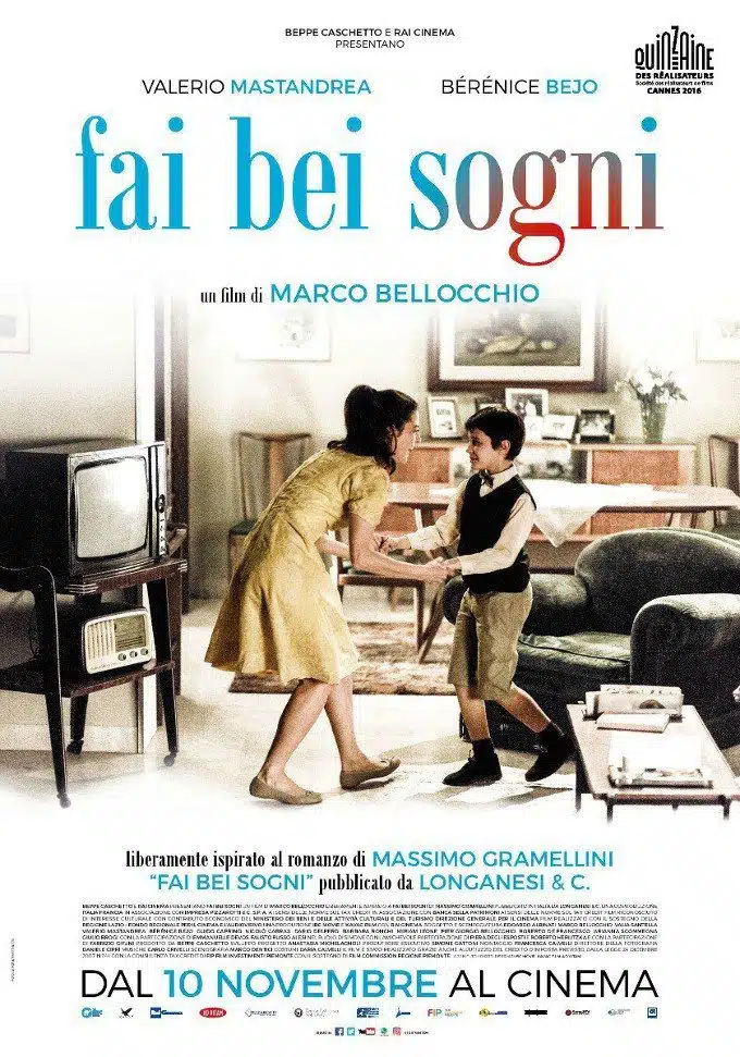 Fai bei sogni (2016) di M. Bellocchio: il dolore del lutto nei bambini