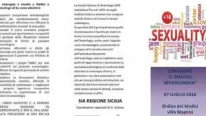 Sessualità e salute sessuale - Report del convegno di Palermo, 7 luglio