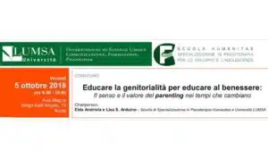 Educare la genitorialità per educare al benessere - Roma, 05 Ottobre 2018