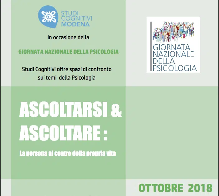 Ascoltarsi e Ascoltare incontri gratuiti con psicologi - Modena, Ottobre