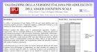 Validazione della versione italiana dell’Anger Cognition Scale per bambini e adolescenti – Congresso SITCC 2018