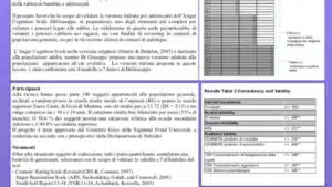 Anger Cognition Scale: validazione della versione italiana - SITCC 2018