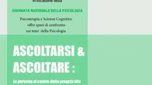 Ascoltarsi e ascoltare incontri gratuiti con psicologi -Genova, Ottobre 2018