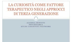 Curiosità come fattore terapeutico di cambiamento - SITCC 2018
