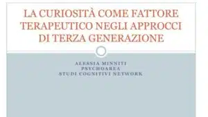 Curiosità come fattore terapeutico di cambiamento - SITCC 2018