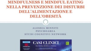 Mindfulness e prevenzione dei disturbi alimentari - SITCC 2018