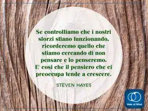 Steven Hayes - Il pensiero che ci preoccupa