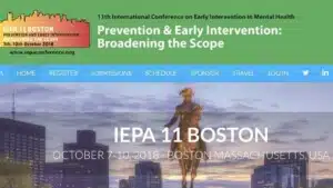 IEPA Conference 2018 - Early Intervention in Mental Health - Report