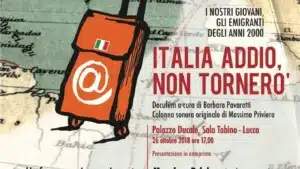 Italia addio, non tornerò (2018) - Report dalla presentazione del docufilm